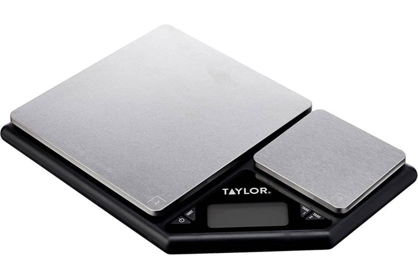 Taylor Digital Dual köksvåg med dubbla skålar - 5 kg och 500 g