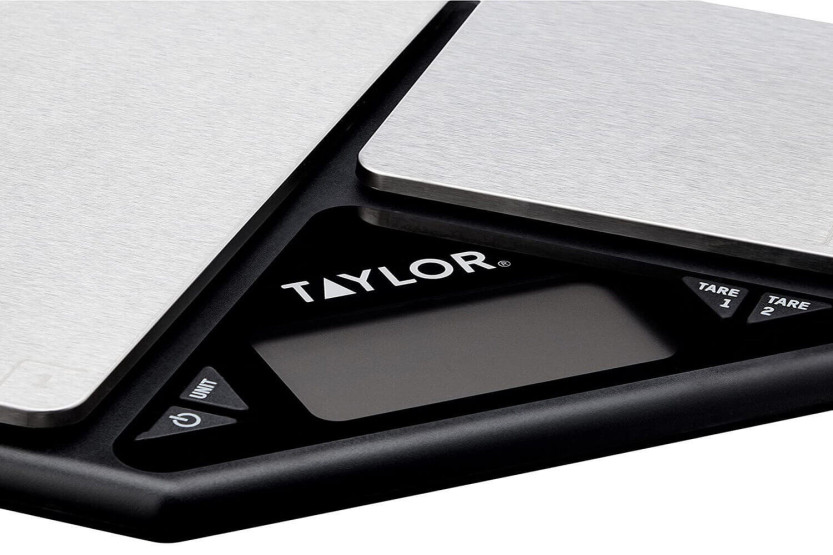 Taylor Digital Dual Küchenwaage mit zwei Waagschalen - 5kg und 500g