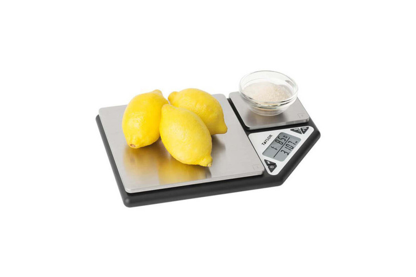 Taylor Digital Dual köksvåg med dubbla skålar - 5 kg och 500 g