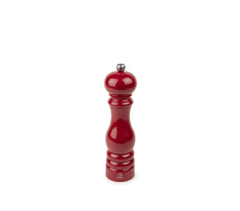 Molinillo de pimienta manual Peugeot Paris U'Select de madera lacada roja