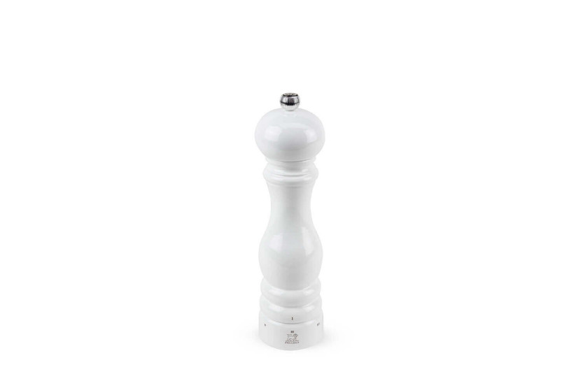 Molinillo de pimienta manual Peugeot Paris U'Select de madera lacada en blanco