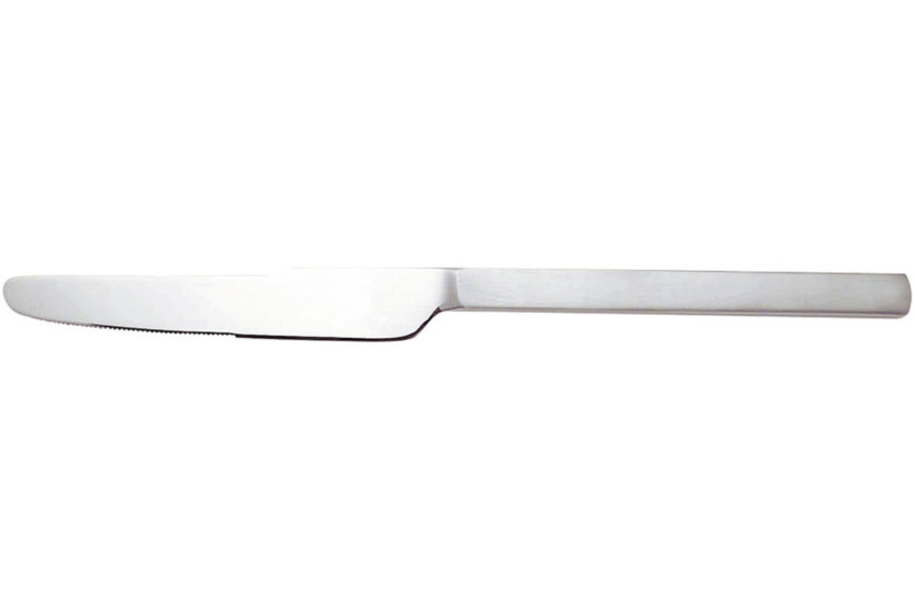 24 coperti Alessi Dry in acciaio inox 18/10 manici satinati disegnati da Achille Castiglioni