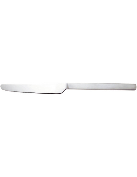 24 place settings Alessi Dry 18/10 stainless steel satin-finish handles designed by Achille Castiglioni