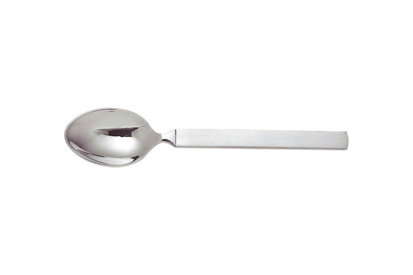 24 coperti Alessi Dry in acciaio inox 18/10 manici satinati disegnati da Achille Castiglioni