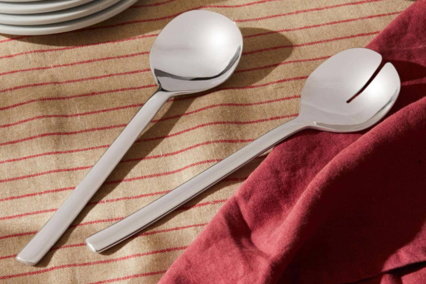 Alessi Oval salatbestikk 26 cm i 18/10 rustfritt stål design av Ronan og Erwan Bouroullec