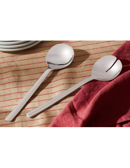 Alessi Oval salatbestik 26 cm 18/10 rustfrit stål design af Ronan og Erwan Bouroullec