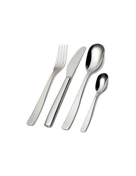 24 cubiertos Alessi Knifeforkspoon acero inoxidable 18/10 diseño de Jasper Morrison