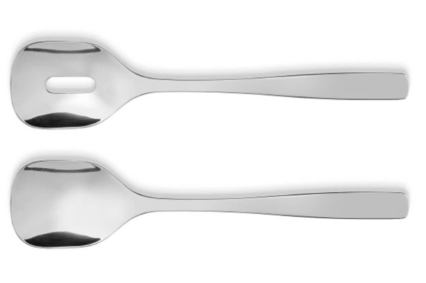 Alessi Knifeforkspoon salatbestik 25 cm 18/10 rustfrit stål design af Jasper Morrison