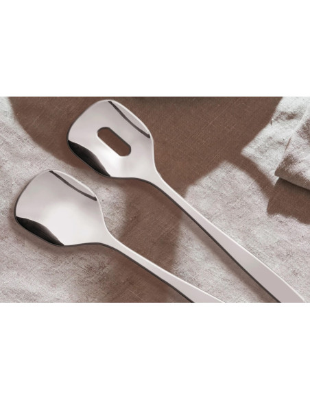 Alessi Knifeforkspoon salatbestik 25 cm 18/10 rustfrit stål design af Jasper Morrison