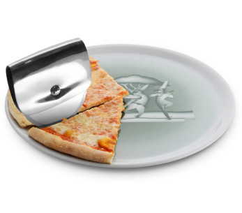 Alessi Taio pizzahjul i rustfritt stål designet av Valerio Sommella 2