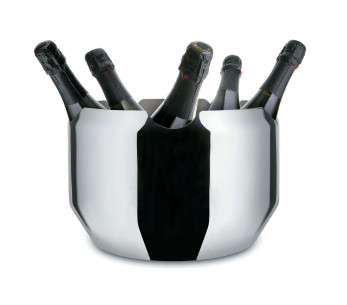 Alessi Noè champagnehink i 18/10 rostfritt stål designad av Giulio Iacchetti 2