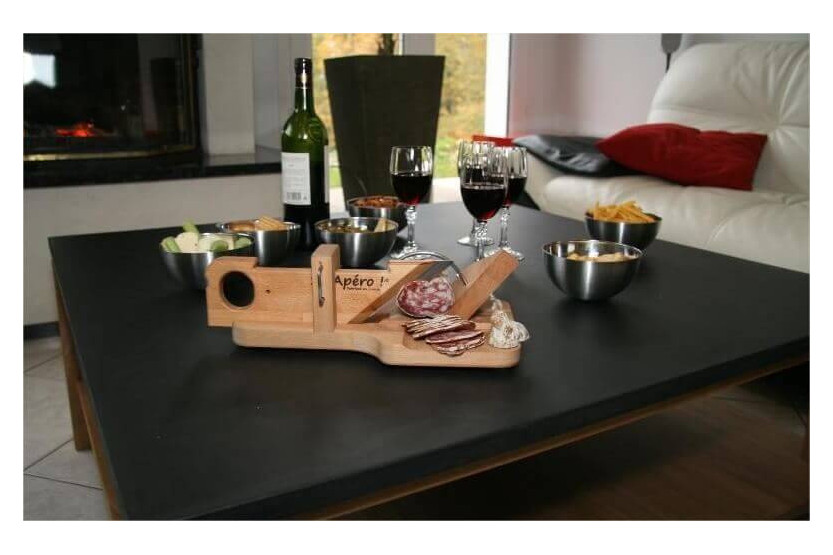 SO APERO ! wooden sausage guillotine 100% French