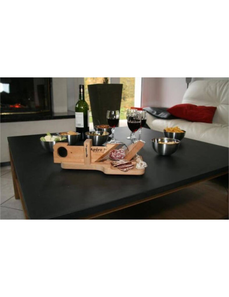 SO APERO ! houten worst guillotine 100% Frans