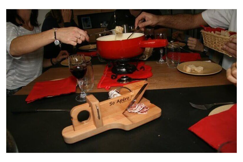 SO APERO ! wooden sausage guillotine 100% French