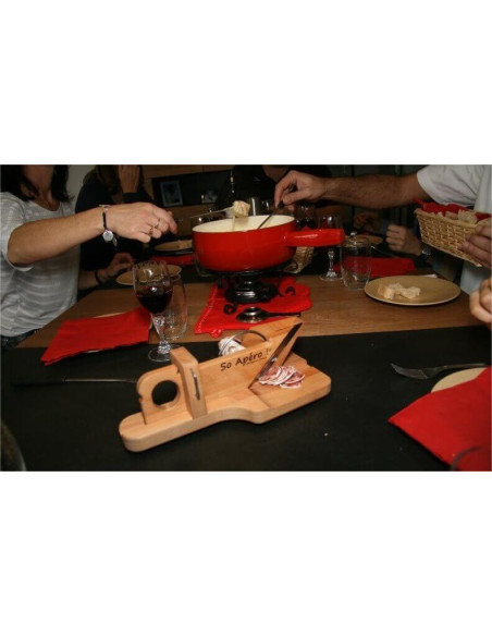 SO APERO ! wooden sausage guillotine 100% French