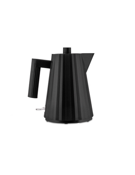 Hervidor eléctrico Alessi Plissé negro diseñado por Michele De Lucchi
