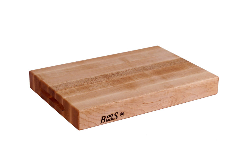 Boos Blocks ProChef double-sided thick cutting board maple wood 46x31x6cm