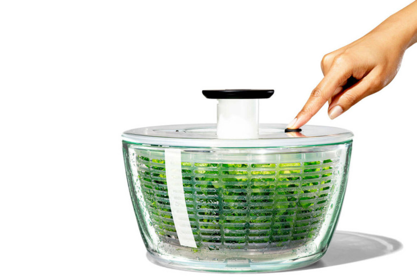 Centrifuga per insalata in vetro OXO - 26 cm