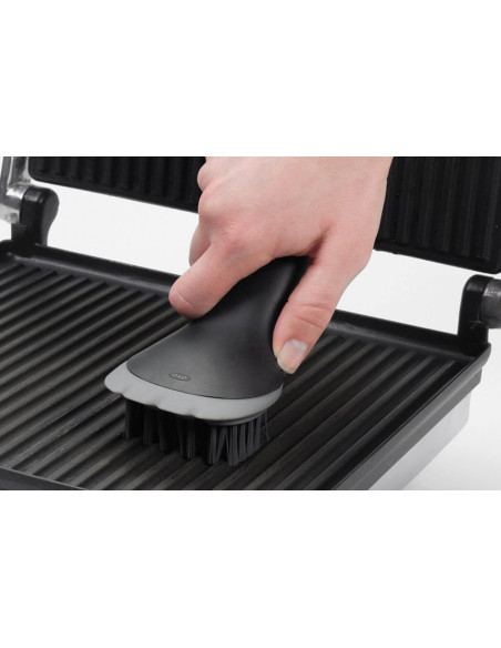 OXO rasterborstel met groeven en schraper