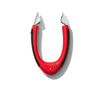 OXO Fräserentferner rot mit Edelstahlklemme