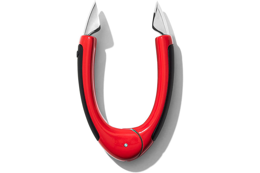 OXO red burr cutter med tång i rostfritt stål