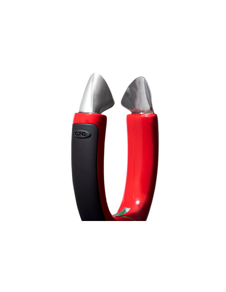 OXO red burr cutter med tång i rostfritt stål