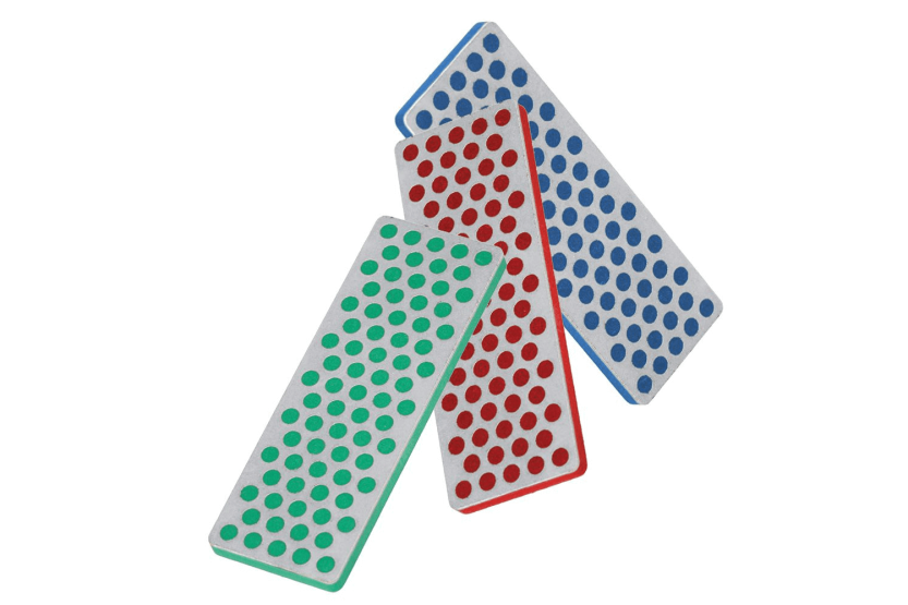 Juego de 3 mini piedras de afilar diamantadas DMT W7EFC 7cm
