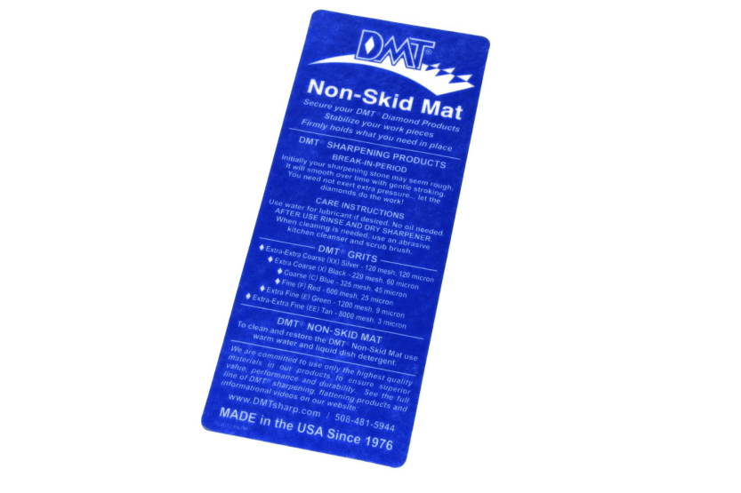 DMT blue non-slip mat for whetstone 20.3cm x 7.6cm