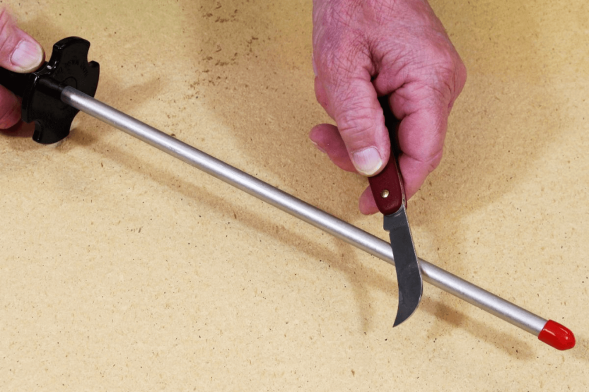 DMT DS0F diamond whetstone 25cm round bit with standard 600 grit