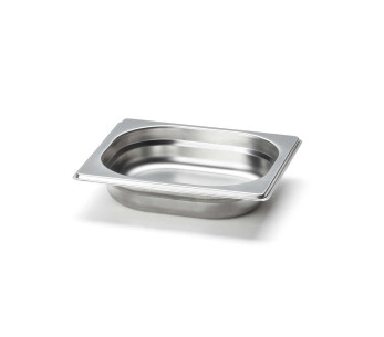 Bandeja gastronome de acero inoxidable para tabla de cortar Continenta - 17.5x16x4cm