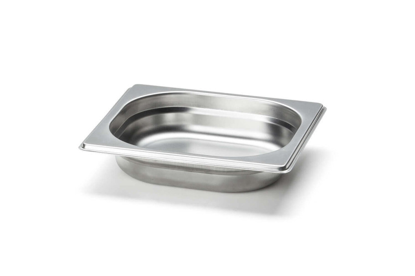 Bandeja gastronome de acero inoxidable para tabla de cortar Continenta - 17.5x16x4cm