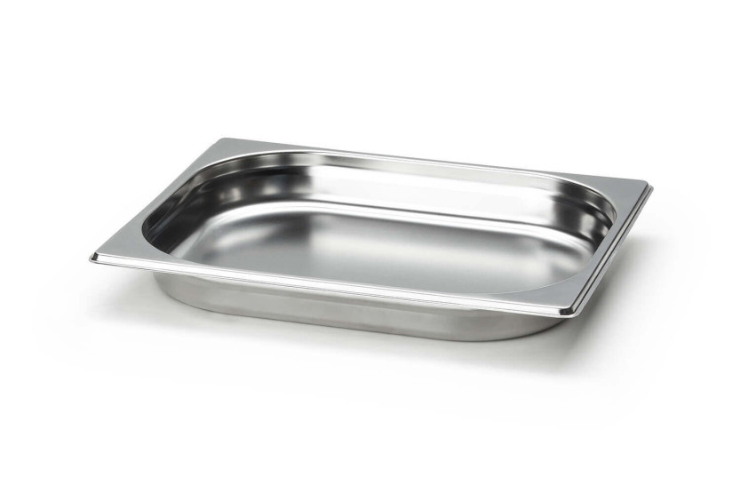 Bandeja gastronome de acero inoxidable para tabla de cortar Continenta - 32.5x26.5x4cm