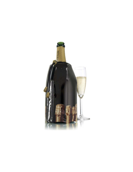 Enfriador Vacu Vin Rapid Ice para botellas de champán