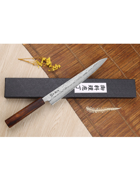 Wusaki Yoshi G3 ek japansk sujihikikniv 24cm