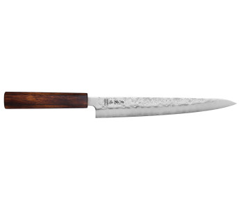 Wusaki Yoshi G3 quercia 24 cm coltello giapponese sujihiki fatto a mano