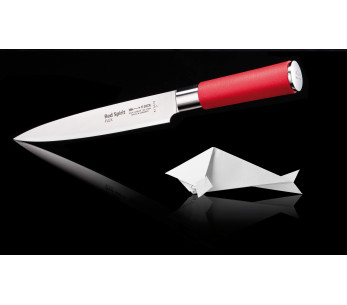 Cuchillo fileteador de lenguado DICK Red Spirit flexible de acero inoxidable de 18 cm con mango rojo 2