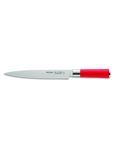 DICK Red Spirit påleggskniv i rustfritt stål 21 cm med rødt håndtak