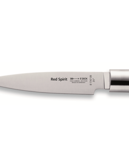 DICK Red Spirit viipalointiveitsi ruostumatonta terästä 21cm punainen kahva