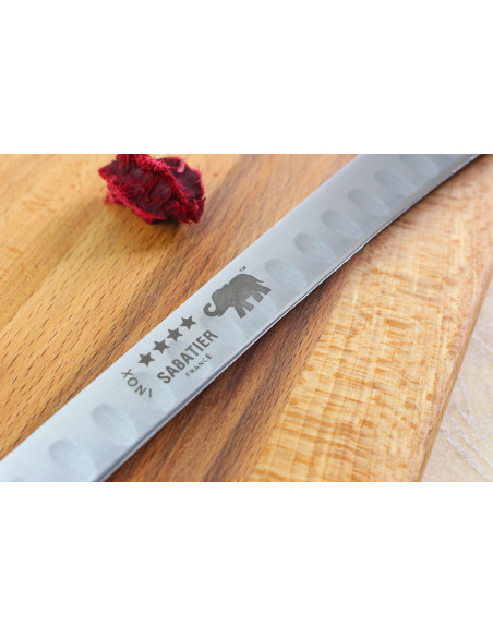 Sabatier Ideal Olifant Gesmeed Zalmmes 30cm Olijfhouten handvat