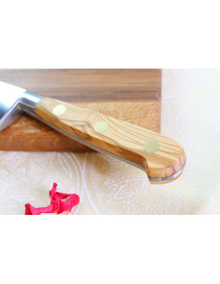 Chef ' s knife Sabatier Ideal Elephant Forged 20cm Olive wood handle
