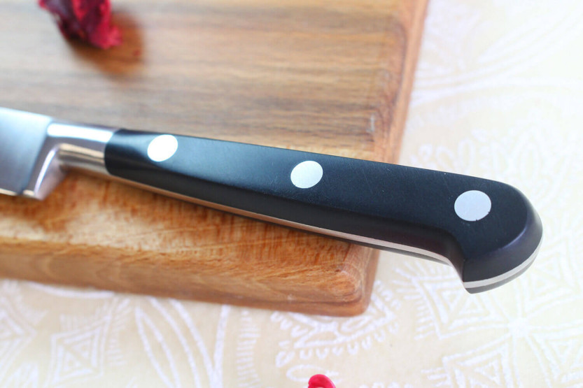 Sabatier Steakmesser Elefant Ideal geschmiedet glatte Klinge 13cm Nylongriff schwarz