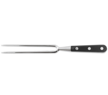 Sabatier Forged Ideal Elephant kjøttgaffel 17 cm svart nylonhåndtak
