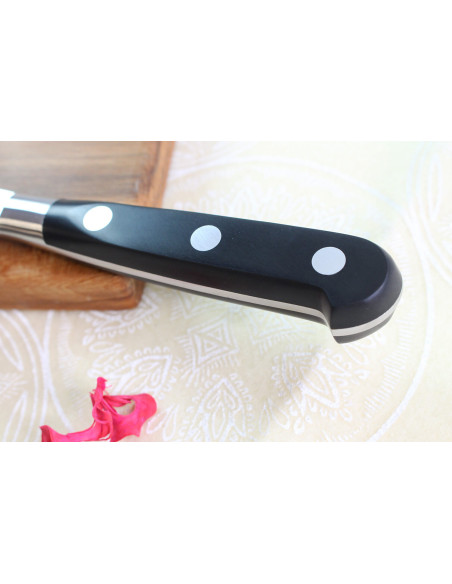 Sabatier Éléphant Idéal Forgé 17cm svart nylonhandtag santoku-kniv
