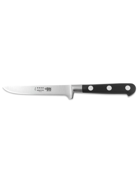 Sabatier Éléphant Idéal Forgé boning knife 13cm black nylon handle