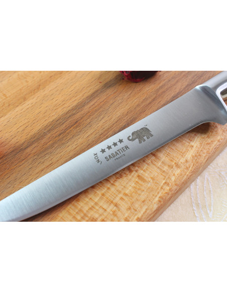 Sabatier Éléphant Idéal Forgé boning knife 13cm black nylon handle