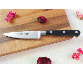 Sabatier Ideal Elephant Taottu 10cm musta nylon kahva kuorintaveitsi 2