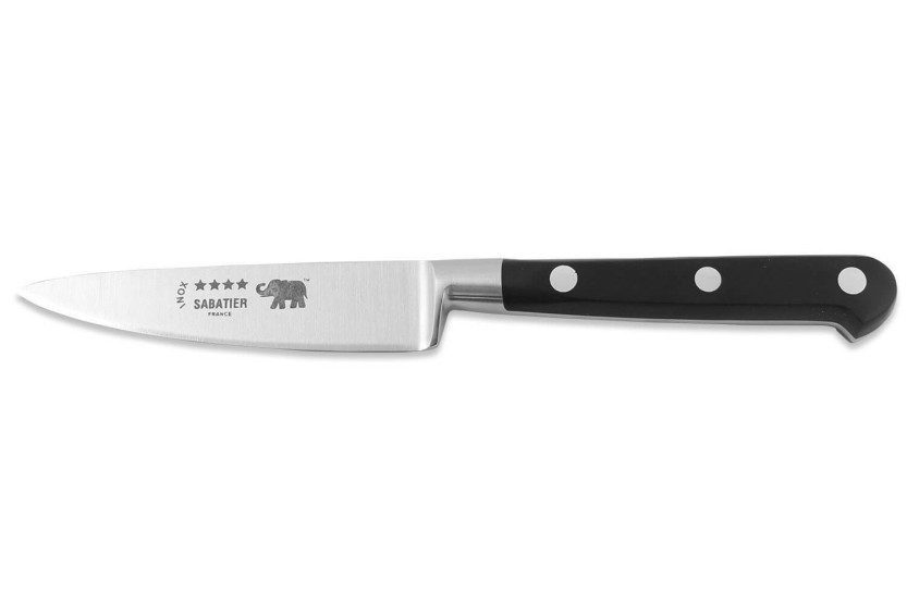 Sabatier Ideal Elephant Forged 10 cm svart nylonhåndtak med skjærekniv