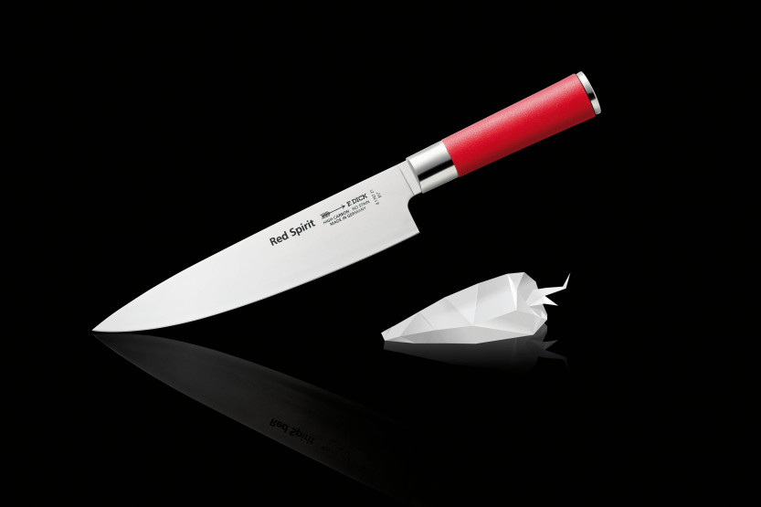 Kochmesser DICK Red Spirit Edelstahl 21cm roter Griff