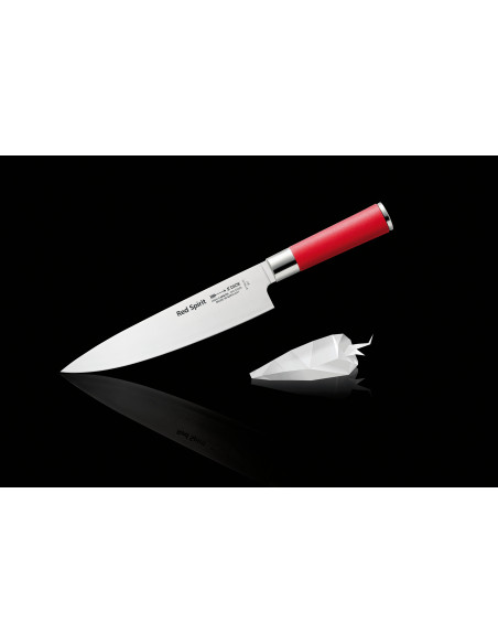 Koksmes DICK Red Spirit roestvrij staal 21cm rood handvat