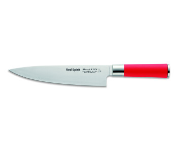 Koksmes DICK Red Spirit roestvrij staal 21cm rood handvat